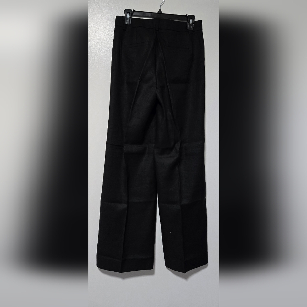Nwt J. Crew Carolina Flare Pant in Stretch Linen Blend Size 2 - Picture 8 of 8